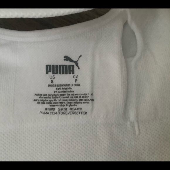 Puma Sports Bra EUC Size Small - Picture 3 of 4
